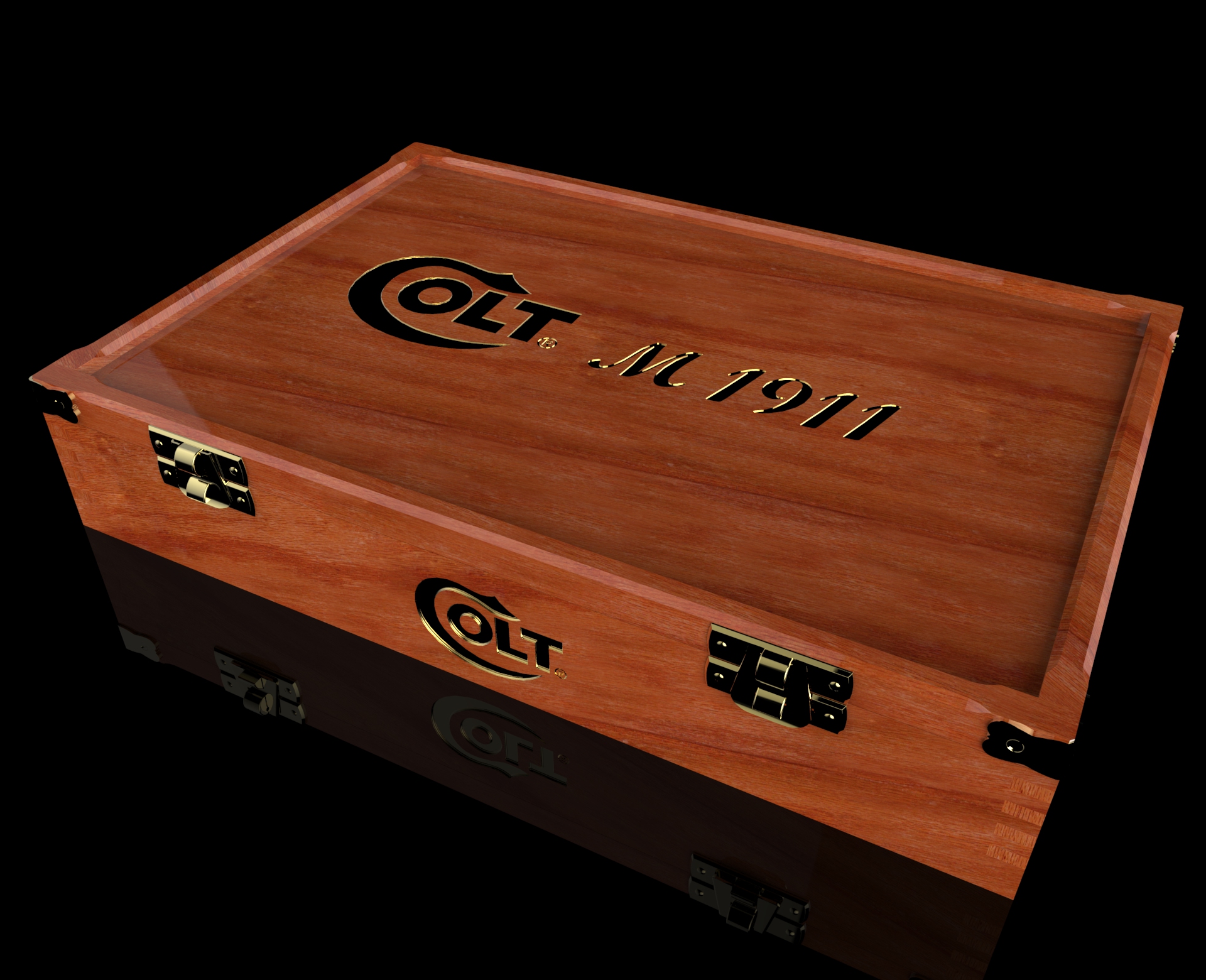 柯尔特M1911展示盒